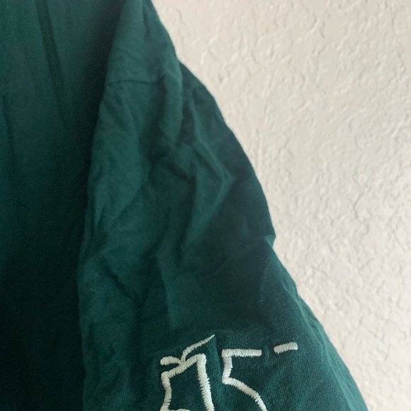 Green Vintage Embroidered Mountain Shirt - Picture 3 of 4